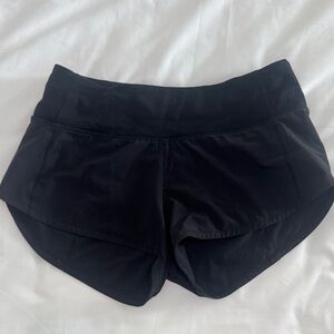Women’s Black Athletic Speed Up 2.5” Shorts - Comfortable Everyday Performance